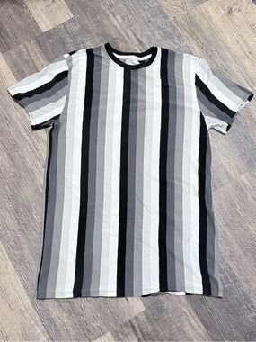San Francisco Work Shirts Vertical Stripe Tee
